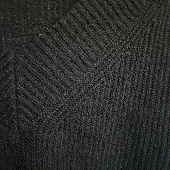 Open edit oversize cropped v-neck sweater XL - Picture 5 of 7